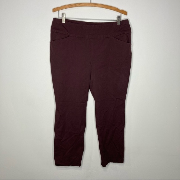 Lee sculpting slim leg dress pants size 14 short - Picture 1 of 5